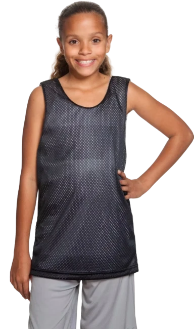 Youth Unisex Reversible Mesh Tank 8 Youth Unisex Reversible Mesh Tank - Image 6