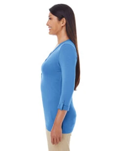 Ladies' Perfect Fit™ Y-Placket Convertible Sleeve Knit Top 12 Ladies' Perfect Fit™ Y-Placket Convertible Sleeve Knit Top -Jiffyshirts Sales Store 3168443bd5eb3d