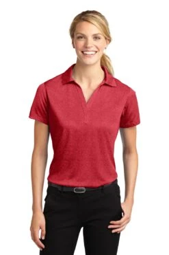 Ladies Heather Contender Polo -Jiffyshirts Sales Store 328cfcdaa9d125