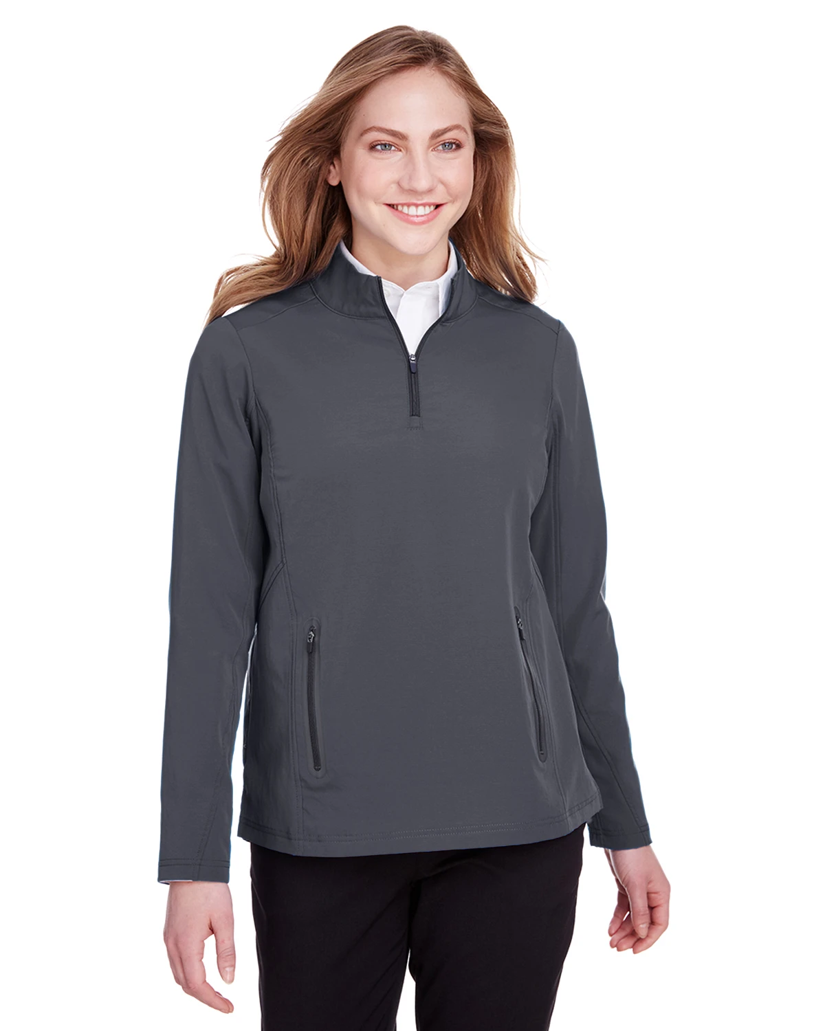 Ladies' Quest Stretch Quarter-Zip 6 Ladies' Quest Stretch Quarter-Zip - Image 4