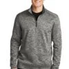 PosiCharge Electric Heather Fleece 1/4-Zip Pullover 1 PosiCharge Electric Heather Fleece 1/4-Zip Pullover -Jiffyshirts Sales Store 32eee97d7df3a0
