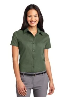 Ladies Short Sleeve Easy Care Shirt 37 Ladies Short Sleeve Easy Care Shirt -Jiffyshirts Sales Store 331b35e1798591