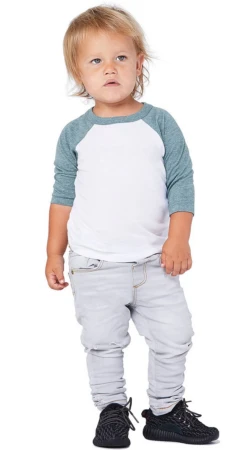 Toddler 3/4-Sleeve Baseball T-Shirt