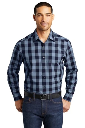 Adult Unisex Everyday Plaid Shirt 9 Adult Unisex Everyday Plaid Shirt - Image 7