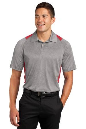 Men's Heather Colorblock Contender Polo 12 Men's Heather Colorblock Contender Polo - Image 10