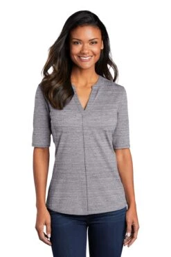 Ladies Stretch Heather Open Neck Top 15 Ladies Stretch Heather Open Neck Top -Jiffyshirts Sales Store 33acd159ed5451