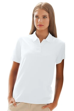 Women's Soft-Blend Double-Tuck Pique Polo -Jiffyshirts Sales Store 33b9ab768af87e