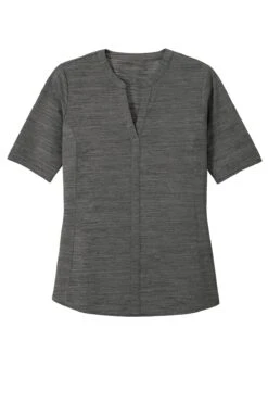 Ladies Stretch Heather Open Neck Top 12 Ladies Stretch Heather Open Neck Top -Jiffyshirts Sales Store 33c9e762c6e607