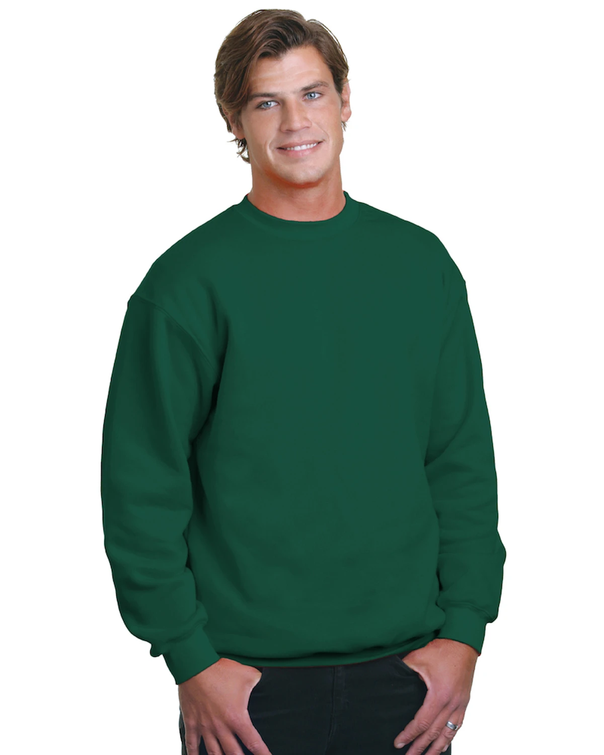Adult Unisex 9.5 Oz., 80/20 Heavyweight Crewneck Sweatshirt 16 Adult Unisex 9.5 Oz., 80/20 Heavyweight Crewneck Sweatshirt - Image 14