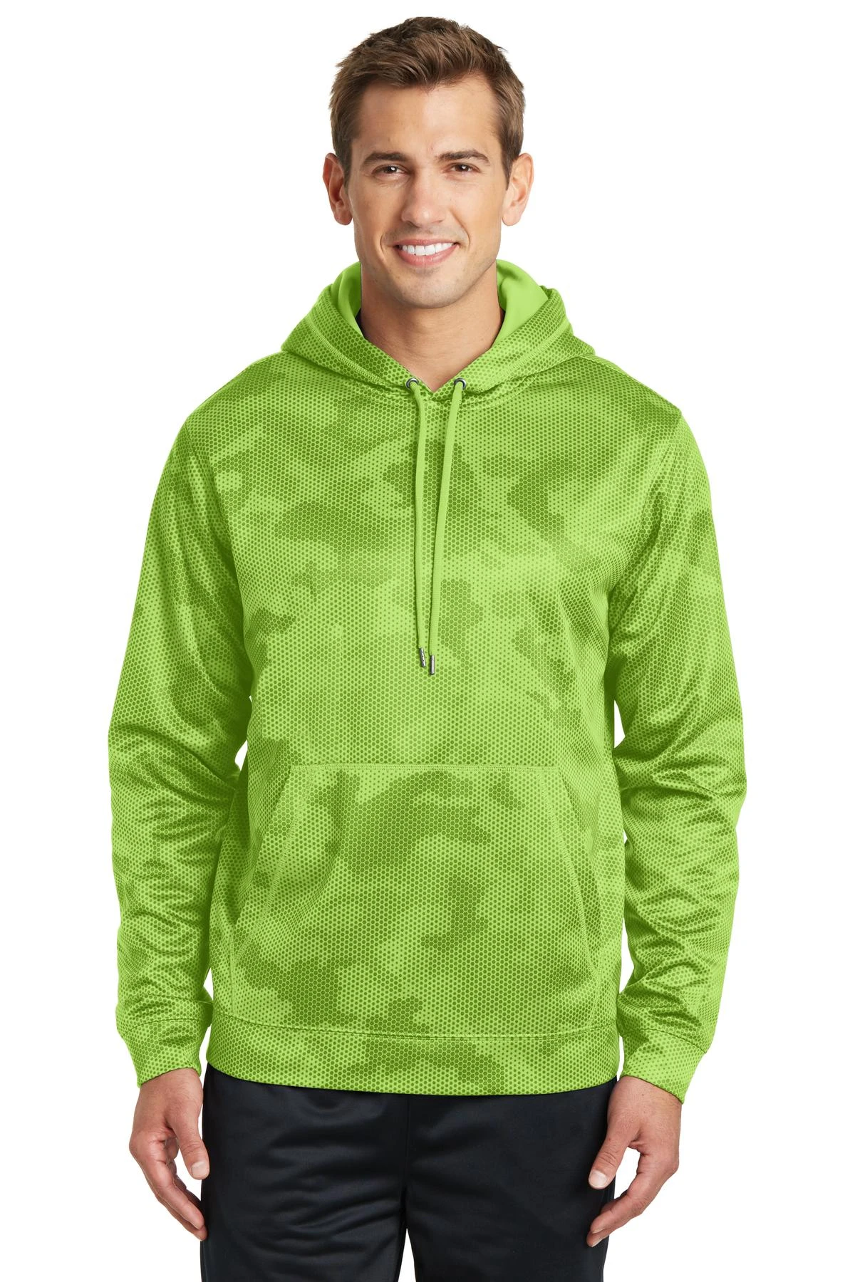 Sport-Wick CamoHex Fleece Hooded Pullover 10 Sport-Wick CamoHex Fleece Hooded Pullover - Image 8