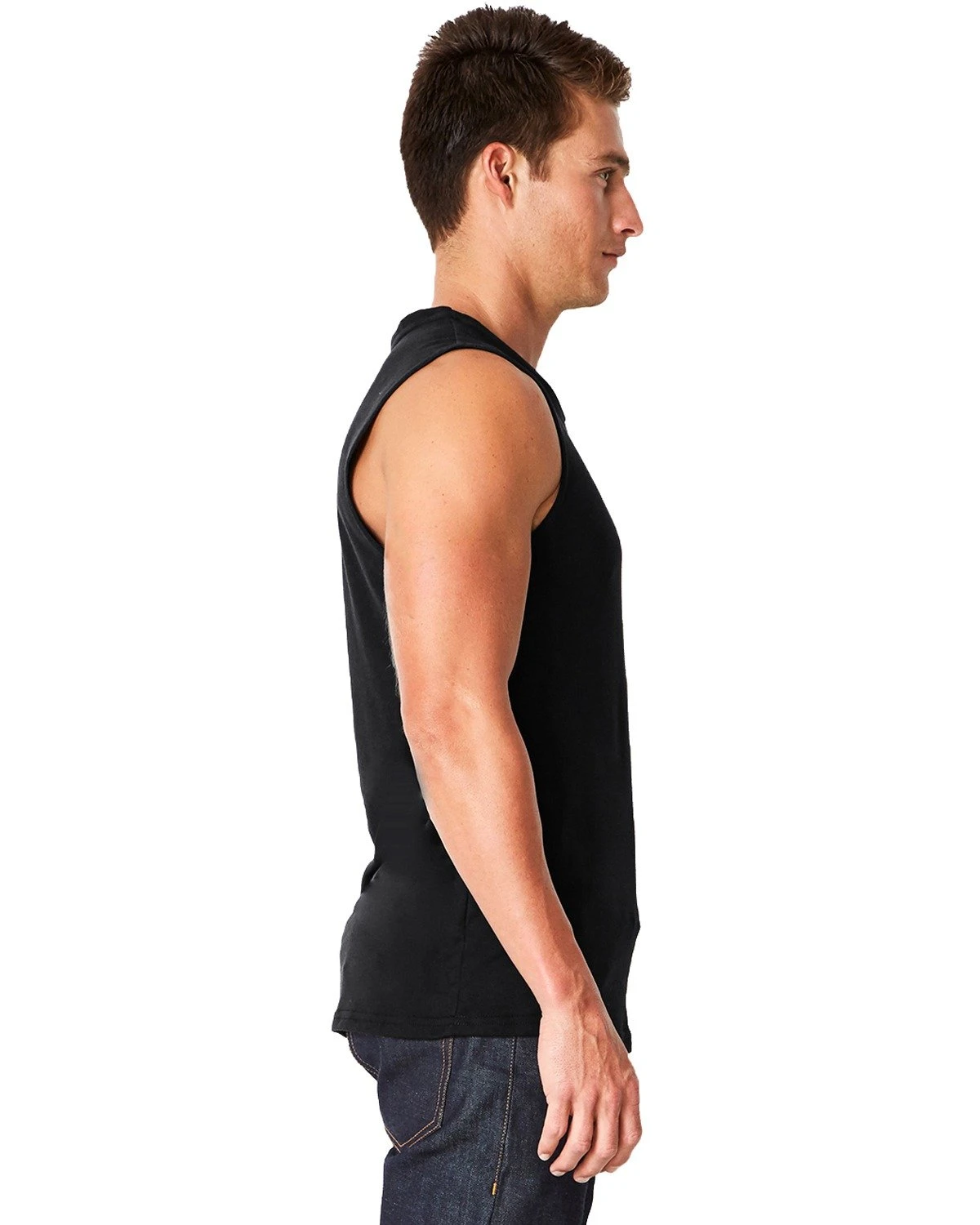 Next Level Men's Muscle Tank 4 Next Level Men's Muscle Tank - Image 2