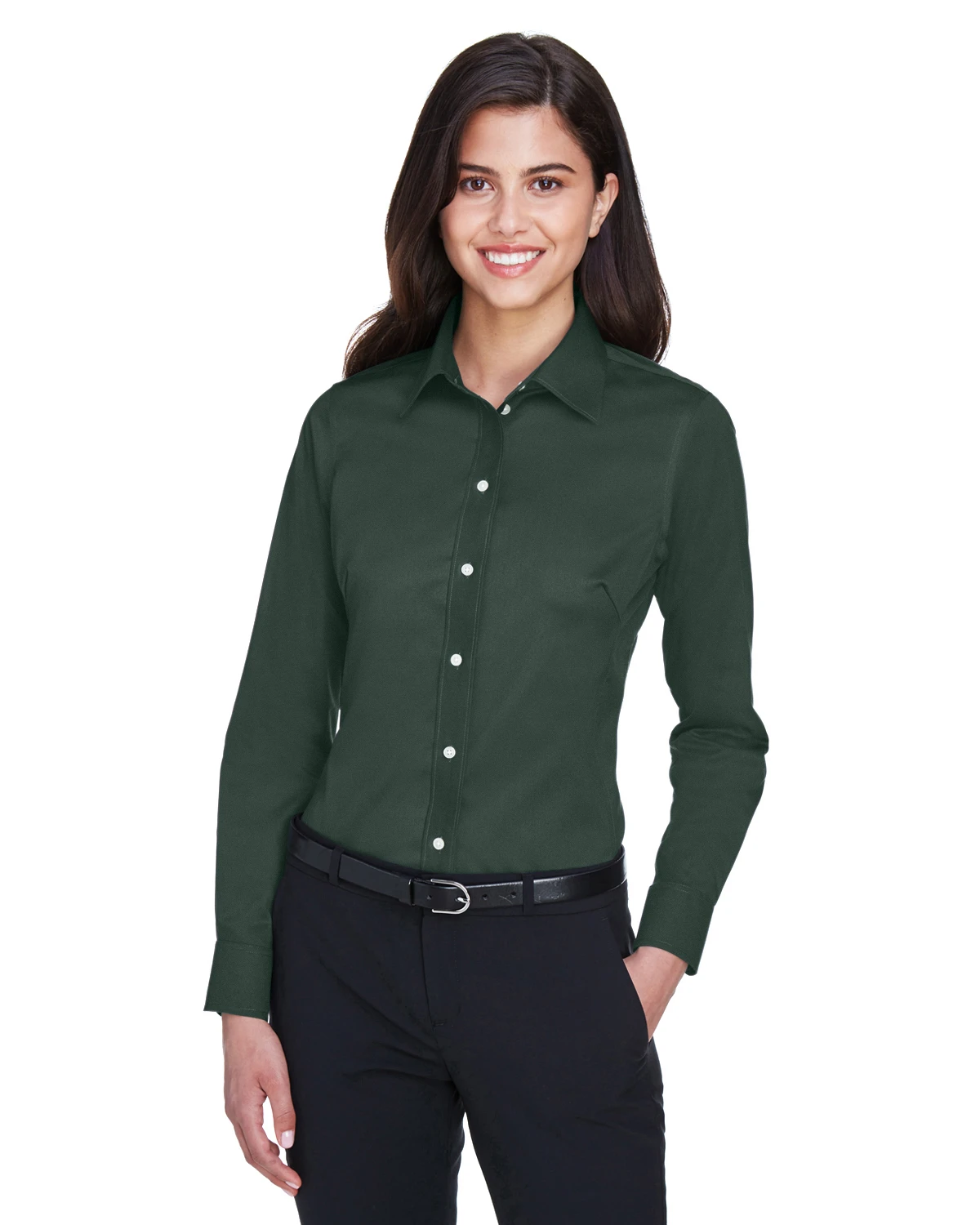 Ladies' Crown Woven Collection™ Solid Stretch Twill 11 Ladies' Crown Woven Collection™ Solid Stretch Twill - Image 9