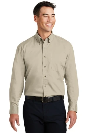 Long Sleeve Twill Shirt 10 Long Sleeve Twill Shirt - Image 8