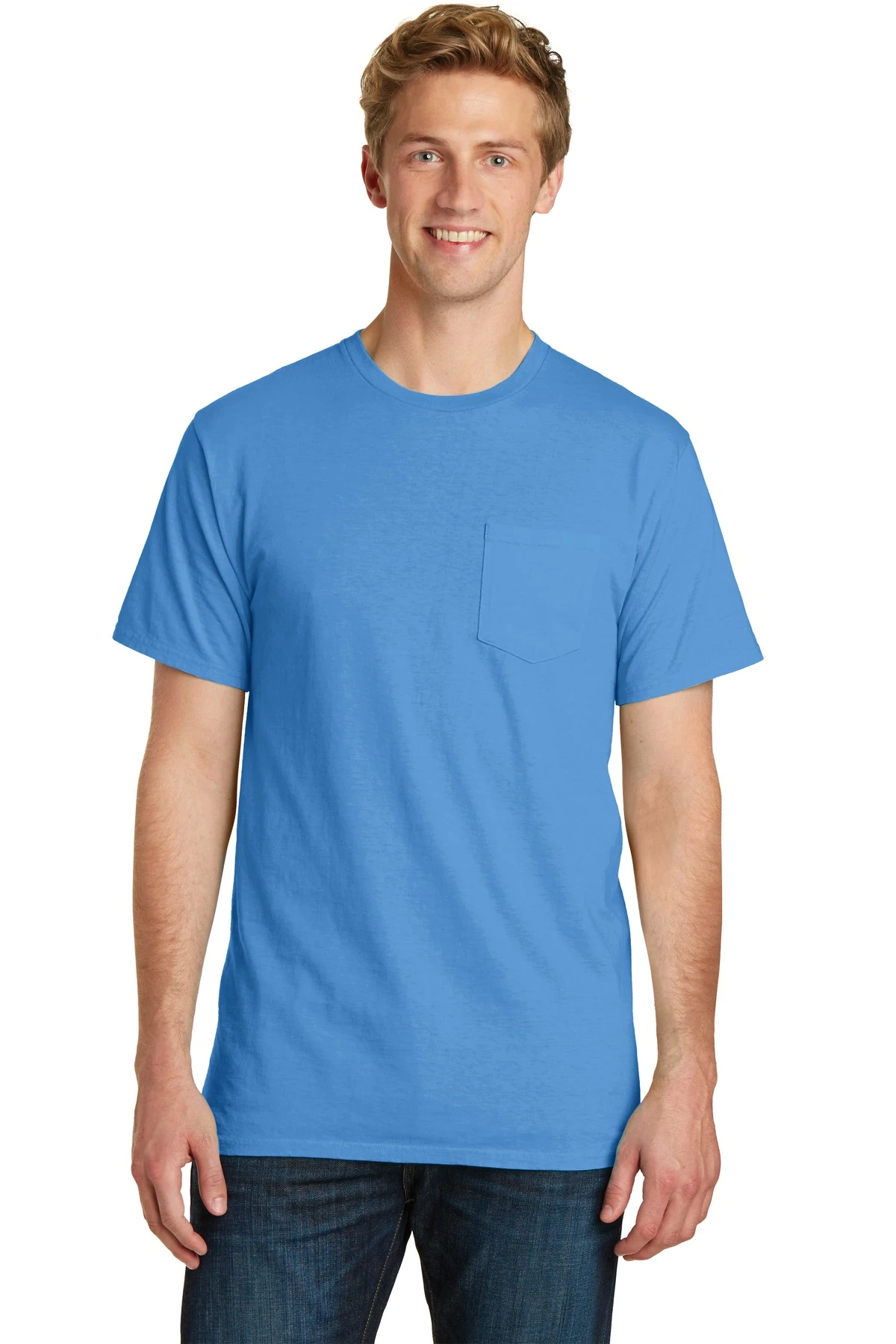 Unisex Beach Wash Garment-Dyed Pocket Tee 15 Unisex Beach Wash Garment-Dyed Pocket Tee - Image 13