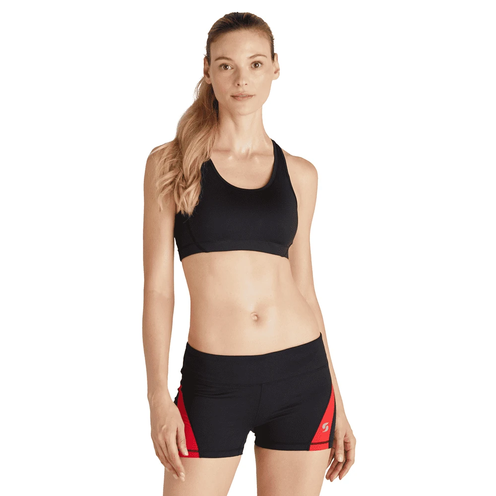 Women's Junior Fit Color Block Short 3 Women's Junior Fit Color Block Short