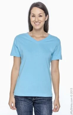 Ladies' Premium Jersey V-Neck T-Shirt 26 Ladies' Premium Jersey V-Neck T-Shirt -Jiffyshirts Sales Store 357F75FFF206A5