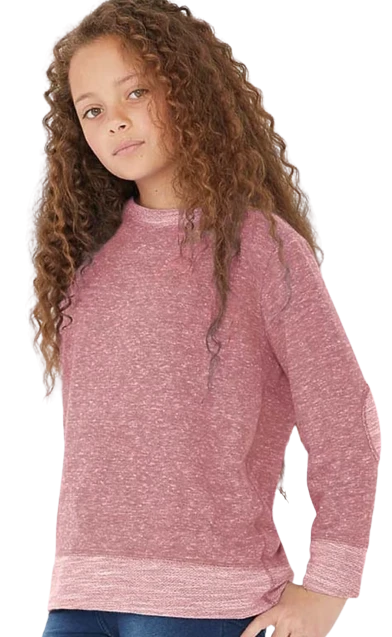 Youth Unisex French Terry Long-Sleeve Crew 3 Youth Unisex French Terry Long-Sleeve Crew