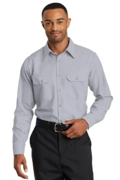 Ripstop Long Sleeve Shirt -Jiffyshirts Sales Store 360e7ac152453b