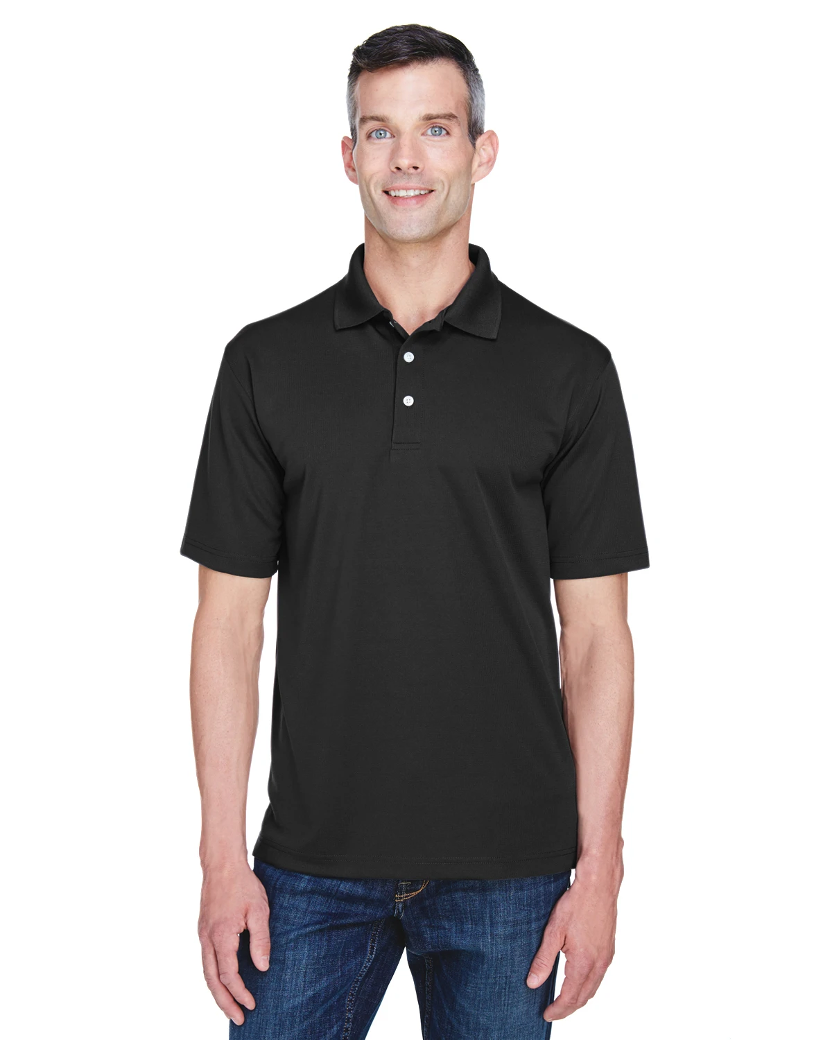 Men's Cool & Dry Stain-Release Performance Polo 3 Men's Cool & Dry Stain-Release Performance Polo