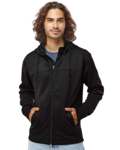 Poly-Tech Full-Zip Hooded Sweatshirt