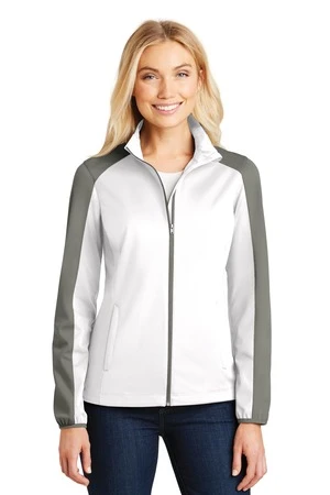 Ladies Active Colorblock Soft Shell Jacket 7 Ladies Active Colorblock Soft Shell Jacket - Image 5