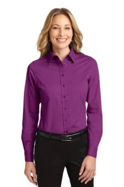 Ladies Long Sleeve Easy Care Shirt 36 Ladies Long Sleeve Easy Care Shirt -Jiffyshirts Sales Store 36f533c3560b5c