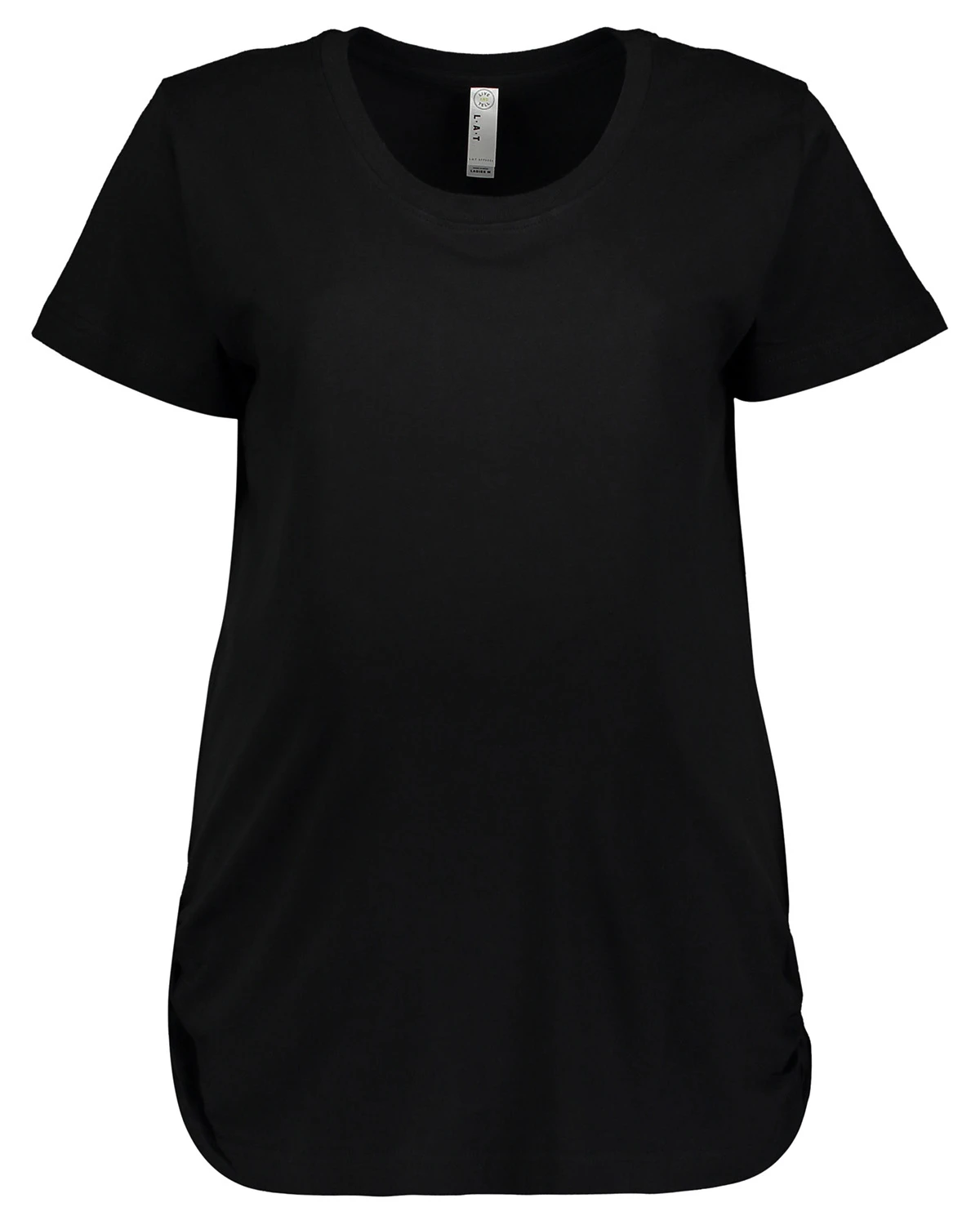 Ladies' Maternity Scoop Neck Fine Jersey T-Shirt 4 Ladies' Maternity Scoop Neck Fine Jersey T-Shirt - Image 2