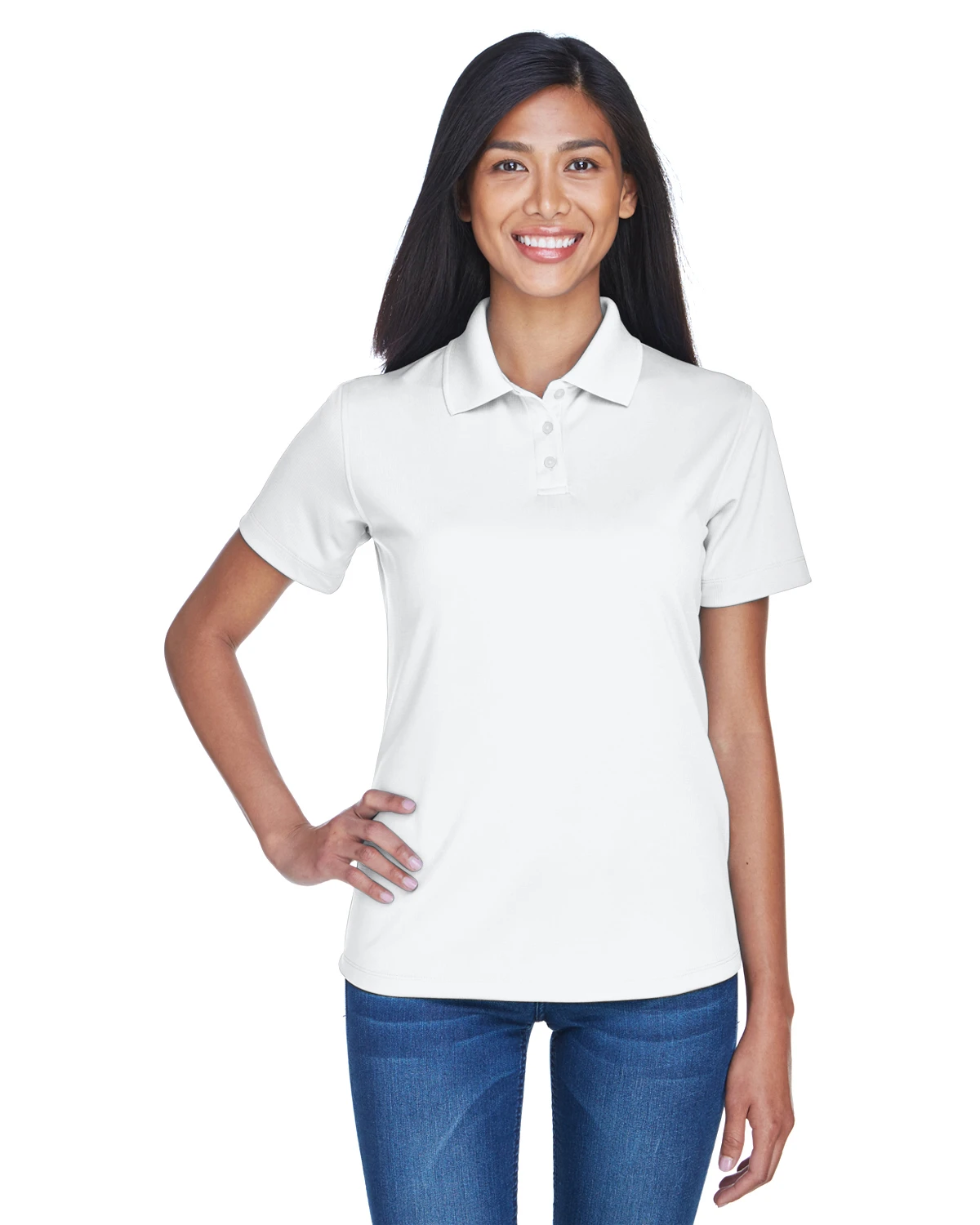 Ladies' Cool & Dry Stain-Release Performance Polo 6 Ladies' Cool & Dry Stain-Release Performance Polo - Image 4