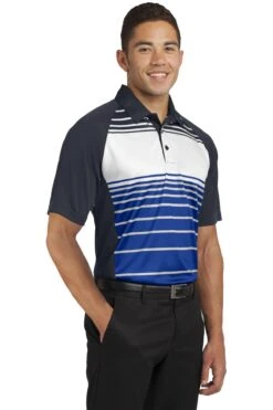 Men's Dry Zone Sublimated Stripe Polo 14 Men's Dry Zone Sublimated Stripe Polo -Jiffyshirts Sales Store 37ca2bf3919166