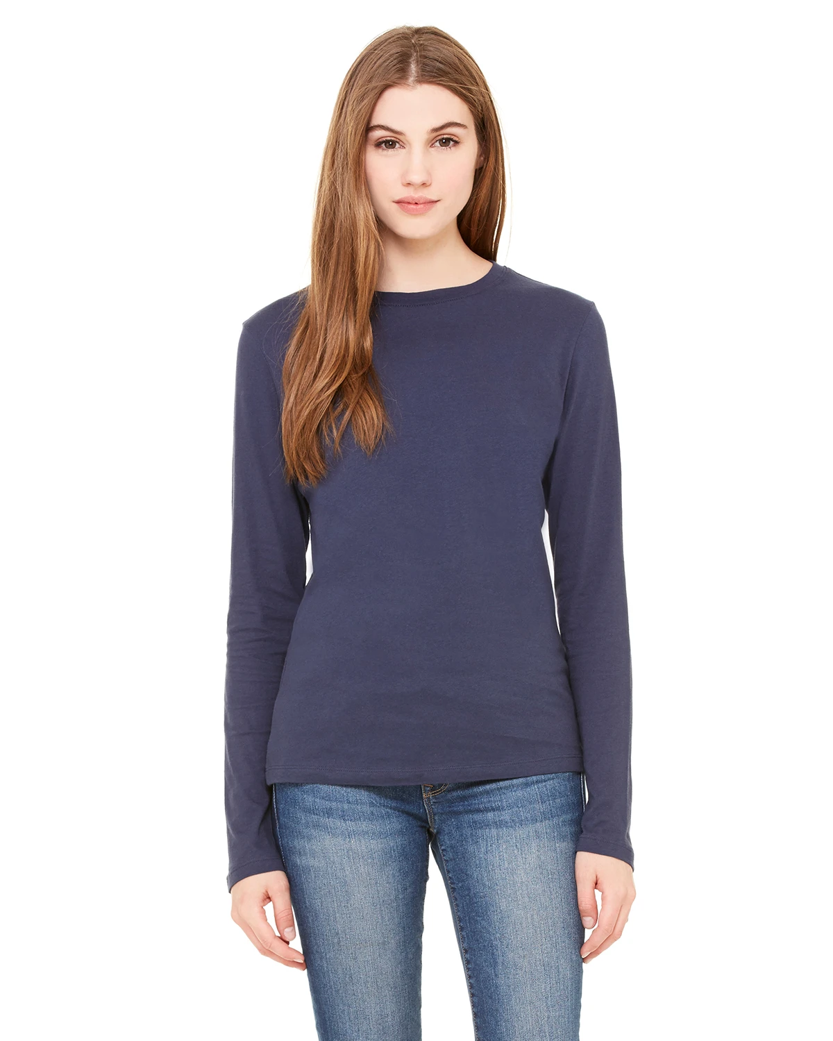 Ladies' Jersey Long-Sleeve T-Shirt 19 Ladies' Jersey Long-Sleeve T-Shirt - Image 17