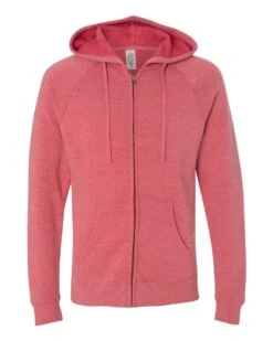 Unisex Special Blend Raglan Full-Zip Hooded Sweatshirt -Jiffyshirts Sales Store 3807b6990956fe