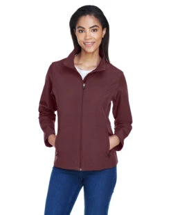 Ladies' Leader Soft Shell Jacket -Jiffyshirts Sales Store 380a15623fd7e2