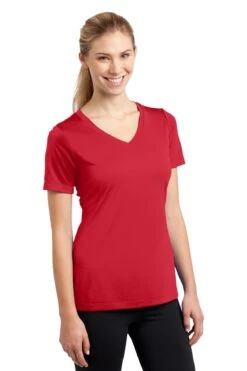 Ladies PosiCharge Competitor V-Neck Tee -Jiffyshirts Sales Store 38a38e05b58a30