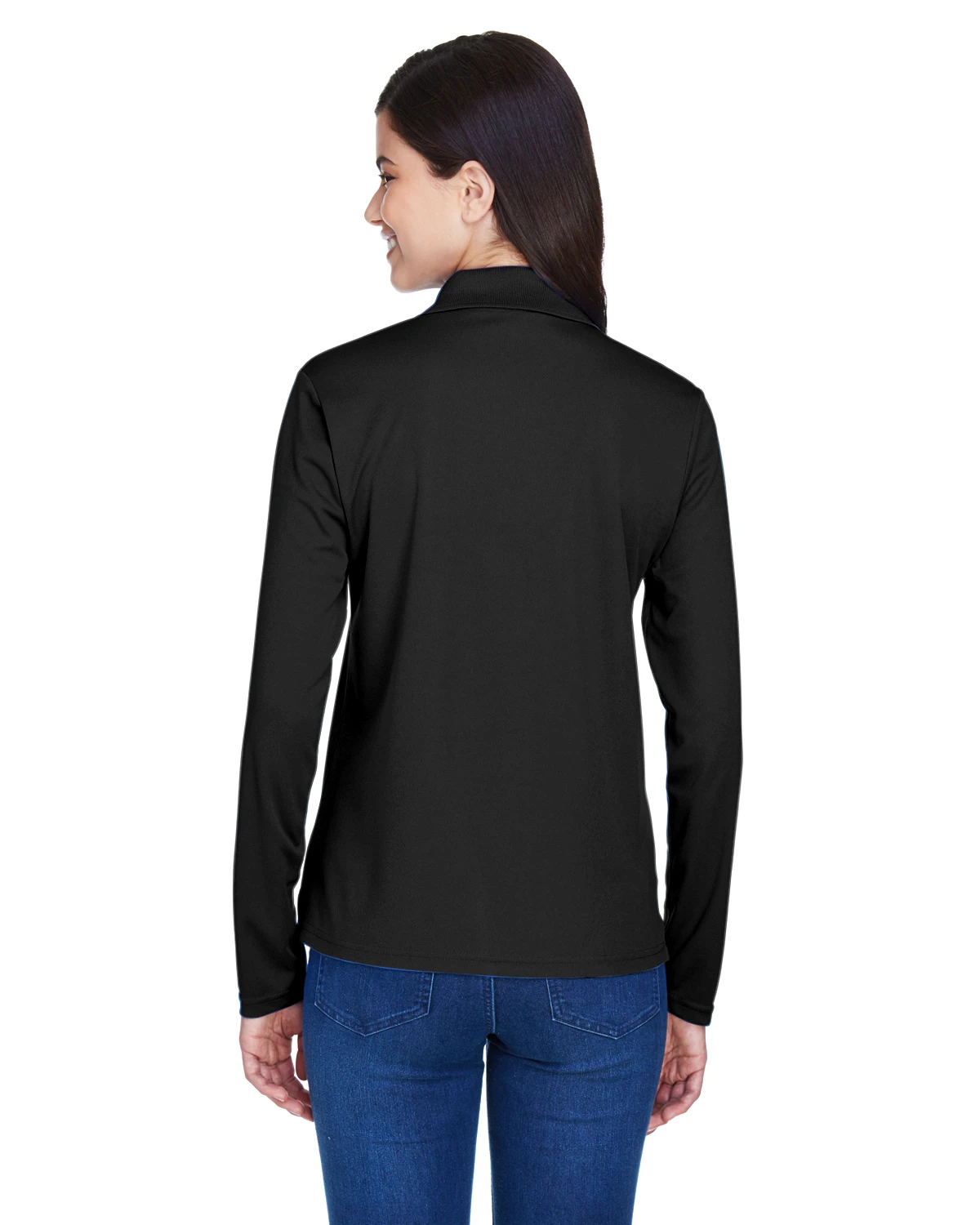 Ladies' Pinnacle Performance Long-Sleeve Piqué Polo 5 Ladies' Pinnacle Performance Long-Sleeve Piqué Polo - Image 3