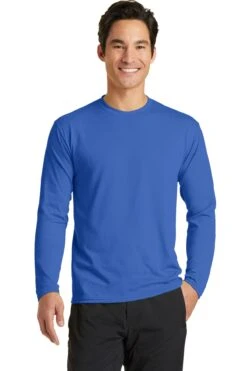 Unisex Long Sleeve Performance Blend Tee 33 Unisex Long Sleeve Performance Blend Tee -Jiffyshirts Sales Store 3924c08ba749ba