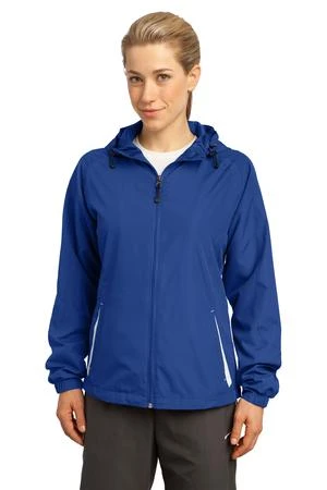 Ladies Colorblock Hooded Raglan Jacket 8 Ladies Colorblock Hooded Raglan Jacket - Image 6