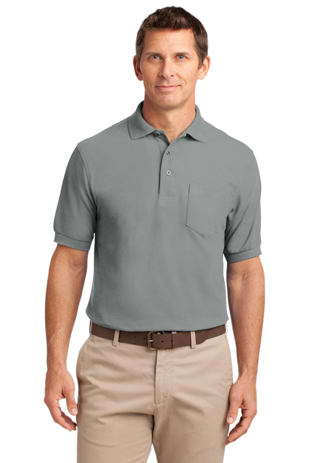 Silk Touch Polo With Pocket 7 Silk Touch Polo With Pocket - Image 5
