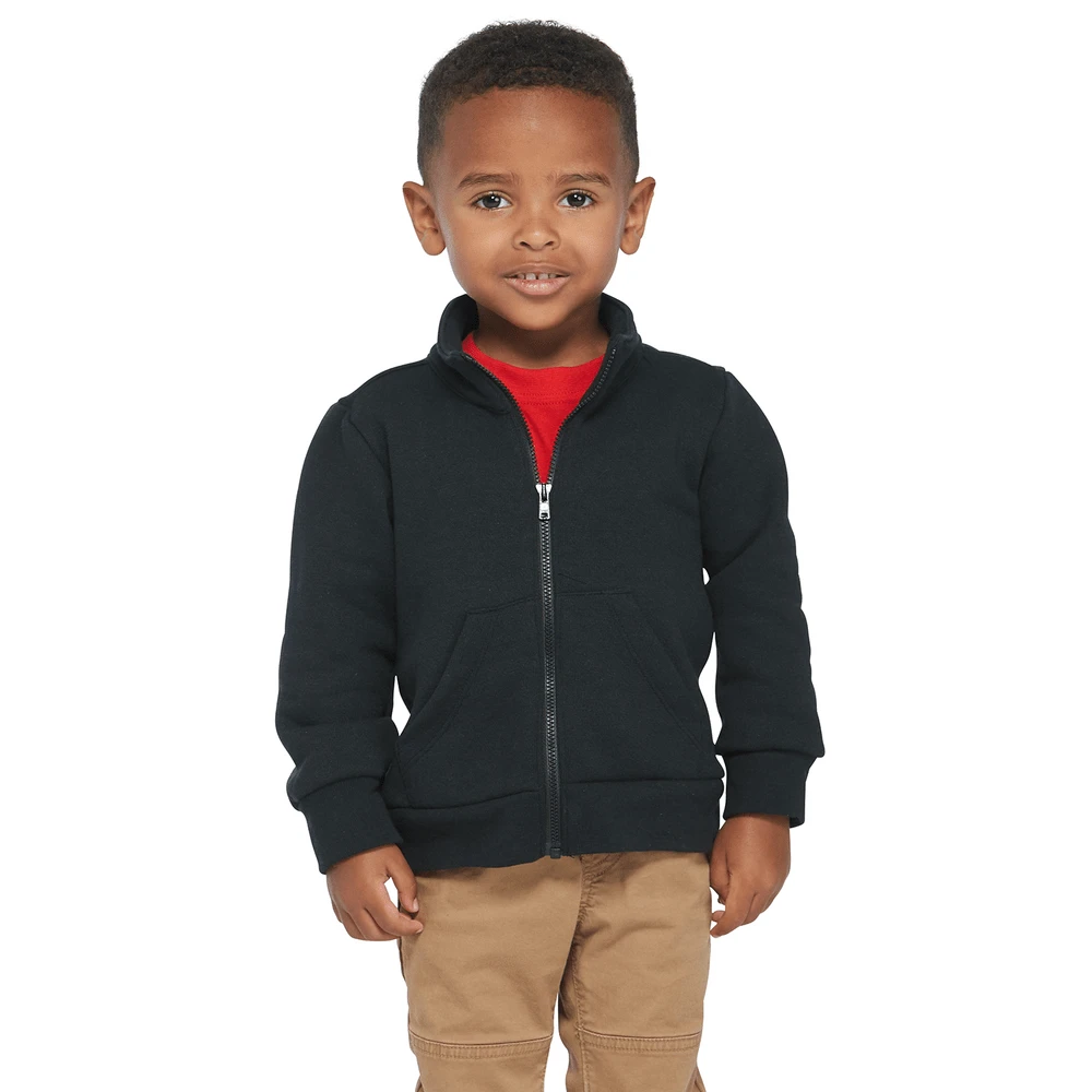 Toddler Full Zip Mock Neck Sweatshirt 3 Toddler Full Zip Mock Neck Sweatshirt