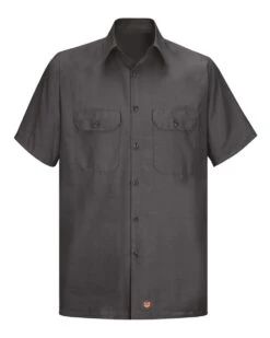 Ripstop Short Sleeve Work Shirt -Jiffyshirts Sales Store 3aaa497e007499