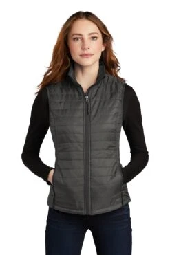 Ladies Packable Puffy Vest -Jiffyshirts Sales Store 3ab0ebc51d54dc