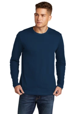 Next Level Men's Cotton Long-Sleeve Crew -Jiffyshirts Sales Store 3ac71c86070298