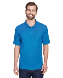 Men's Cool & Dry Mesh Piqué Polo -Jiffyshirts Sales Store 3b04947552eadd
