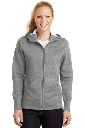 Ladies Full-Zip Hooded Fleece Jacket 8 Ladies Full-Zip Hooded Fleece Jacket - Image 6