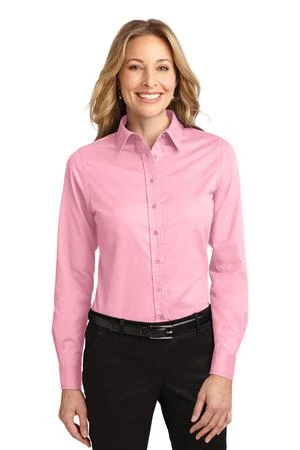 Ladies Long Sleeve Easy Care Shirt 14 Ladies Long Sleeve Easy Care Shirt - Image 12
