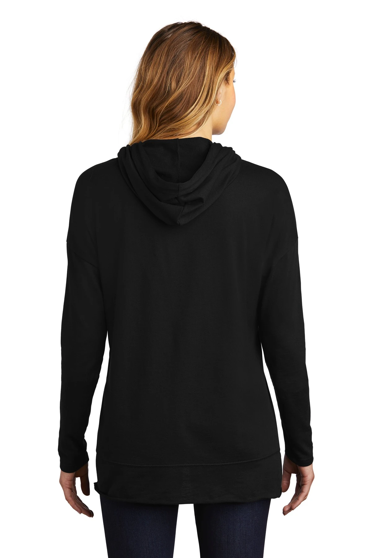 District Ladies' Featherweight French Terry Hoodie 4 District Ladies' Featherweight French Terry Hoodie - Image 2