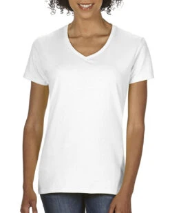 Ladies' Midweight RS V-Neck T-Shirt -Jiffyshirts Sales Store 3c22d2707f9d0e