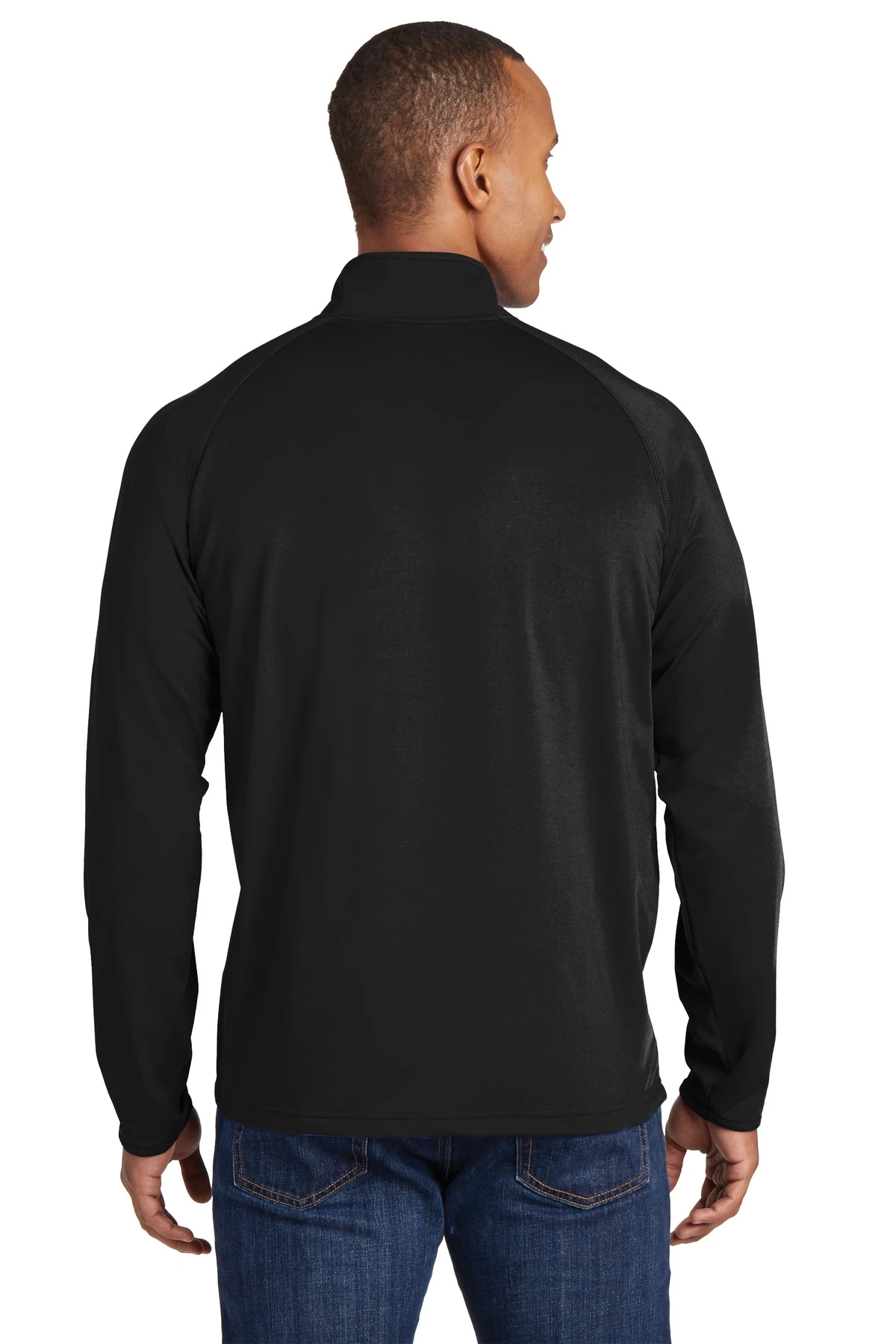 Tall Sport-Wick Stretch 1/2-Zip Pullover 4 Tall Sport-Wick Stretch 1/2-Zip Pullover - Image 2