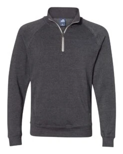 Adult Unisex Triblend Fleece Quarter-Zip 14 Adult Unisex Triblend Fleece Quarter-Zip -Jiffyshirts Sales Store 3c600f3475b694