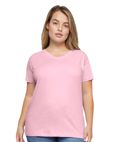Ladies' Premium Jersey V-Neck T-Shirt 7 Ladies' Premium Jersey V-Neck T-Shirt - Image 5