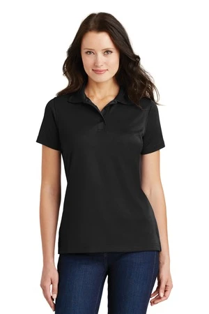 Ladies Poly-Charcoal Blend Pique Polo 8 Ladies Poly-Charcoal Blend Pique Polo - Image 6